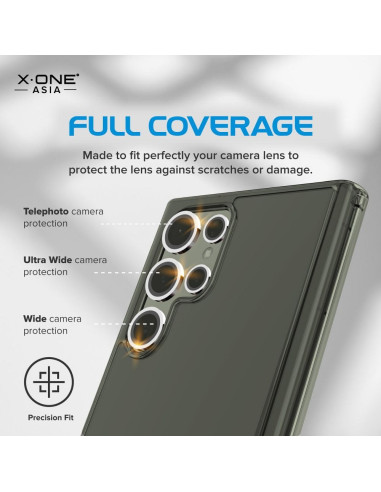 X-ONE verre trempé pour objectif d'appareil photo Camera Armor - pour Samsung Galaxy S23/S23 Plus