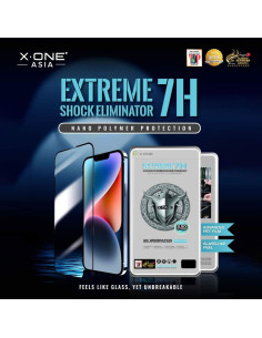 Verre trempé X-ONE Extreme Shock Eliminator 4th gen. - iPhone 14 Pro/15 2