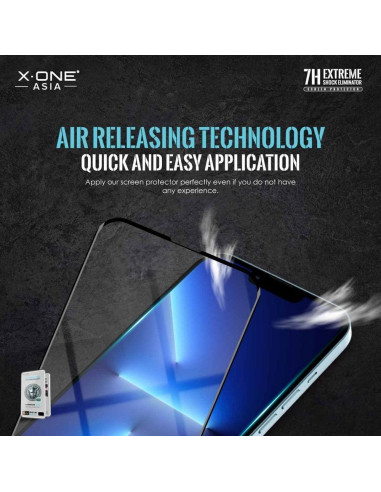 Verre trempé X-ONE Extreme Shock Eliminator 4th gen. - iPhone 13 Pro Max/14 Plus