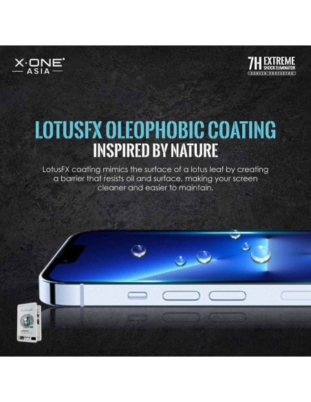 Verre trempé X-ONE Extreme Shock Eliminator 4th gen. - iPhone 13 Pro Max/14 Plus
