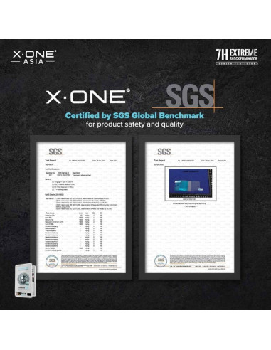 Verre trempé X-ONE Extreme Shock Eliminator 4th gen. - iPhone 13 Pro Max/14 Plus