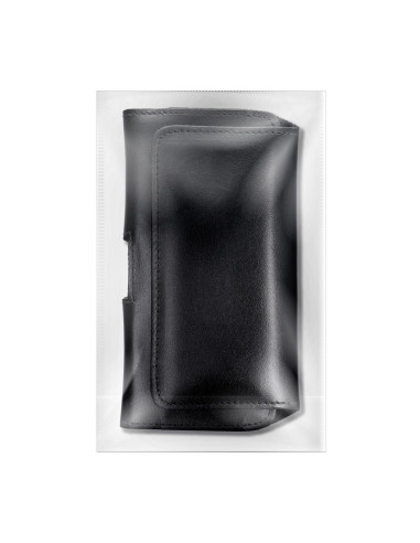 ROYAL universal horizontal leather belt holster size L for IPHONE 12 / 12 PRO / 13 / 13 PRO / 14 / 14 PRO / SAMSUNG S10 / S20 / 