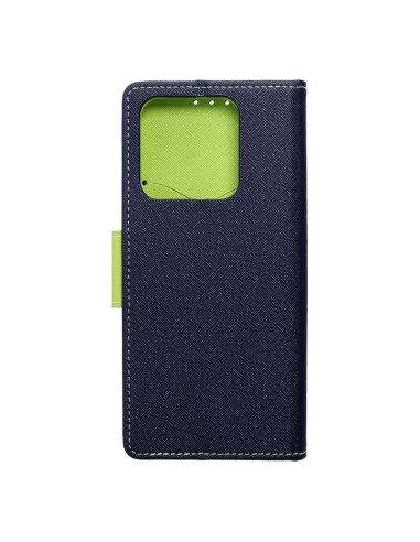 Etui pour XIAOMI 13 PRO bleu marine / vert lime