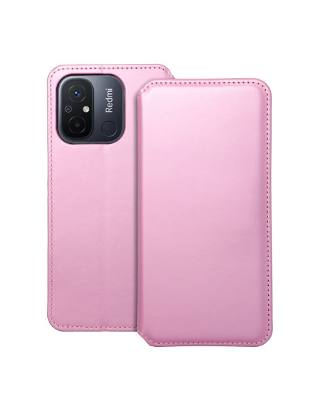 Etui double pour XIAOMI Redmi 12c rose vif