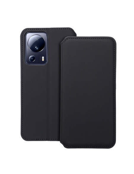 DUAL POCKET Book case for XIAOMI 13 LITE black