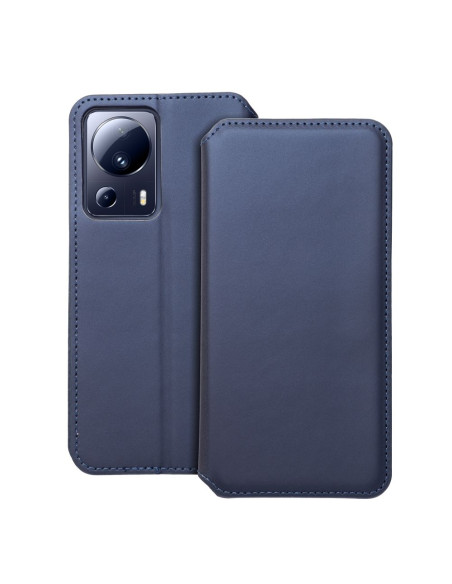 DUAL POCKET Book case for XIAOMI 13 LITE navy