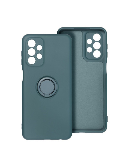 Coque SILICONE RING pour SAMSUNG Galaxy A34 5G vert