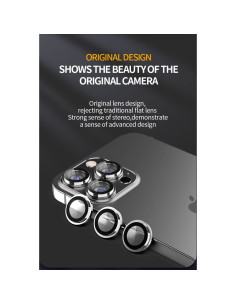 Verre trempé X-ONE pour objectif de caméra Camera Armor Pro - pour iPhone 13/13 mini 2