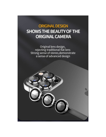 Verre trempé X-ONE pour objectif de caméra Camera Armor Pro - pour iPhone 13/13 mini