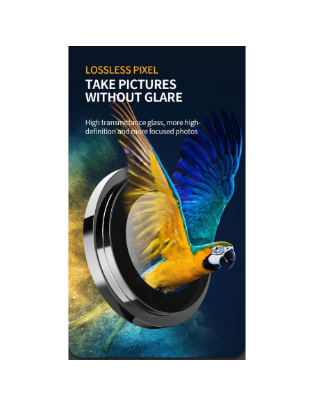 Verre trempé X-ONE pour objectif de caméra Camera Armor Pro - pour iPhone 13/13 mini