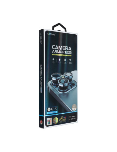 Verre trempé X-ONE pour objectif de caméra Camera Armor Pro - pour iPhone 13/13 mini