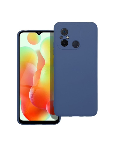 COQUE SILICONE pour XIAOMI Redmi 12C BLEU