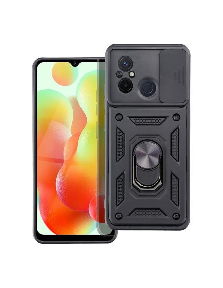 Coque SLIDE ARMOR pour XIAOMI Redmi 12C noir
