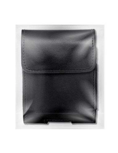 Etui universel en cuir pour ceinture horizontale - ROYAL / noir - Taille V - pour SAMSUNG FLIP 1 / 2 / 3 / 4 / HUAWEI P50 Pocket