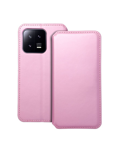 DUAL POCKET Book case for XIAOMI 13 light pink