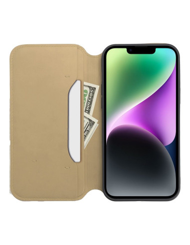Etui double pour SAMSUNG A14 5G or