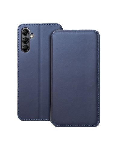 DUAL POCKET Book case for SAMSUNG A14 5G navy