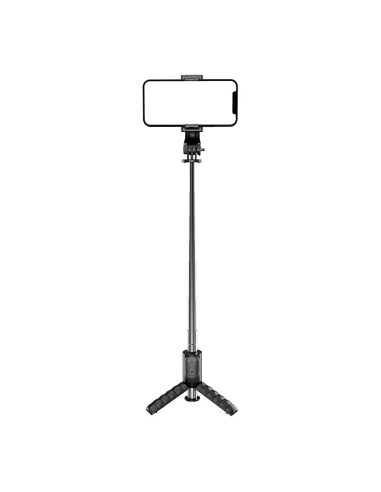 Perche selfieavec telecommande bluetooth tripod noir Q11 / TR19