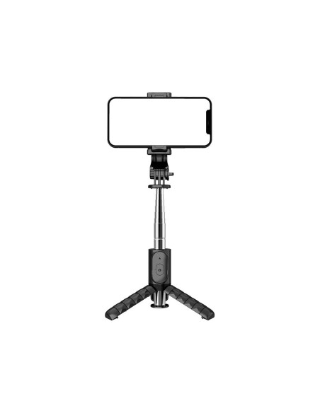 Perche selfieavec telecommande bluetooth tripod noir Q11 / TR19