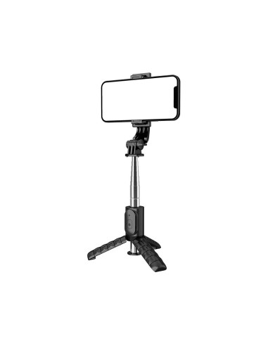 Perche selfieavec telecommande bluetooth tripod noir Q11 / TR19