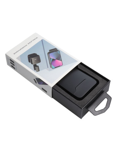 Microphone sans fil Tie pour iPhone Lightning 8 broches avec Case de chargement S11