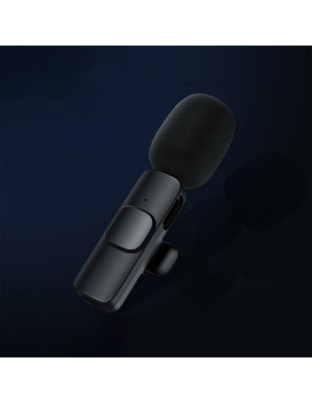 Micro-cravate sans fil Lightning double (2 inclus) K1 noir