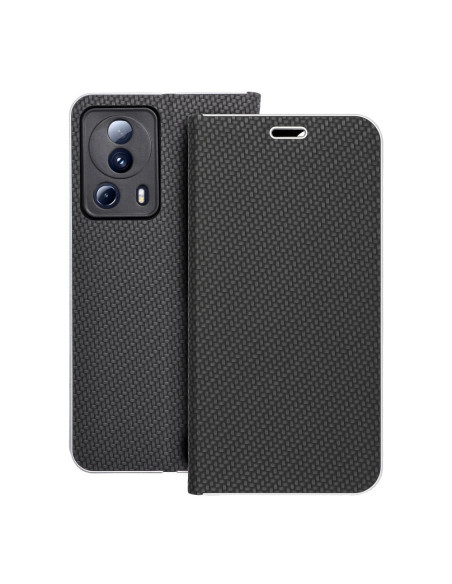 Etui LUNA Carbon pour Xiaomi 13 Lite noir