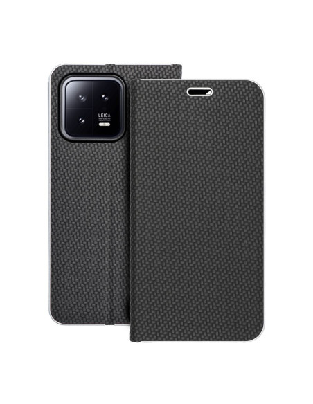 Etui LUNA Carbon pour Xiaomi 13 noir