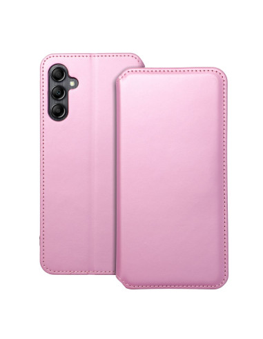 Etui double pour SAMSUNG A14 5G rose vif