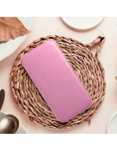 Etui double pour SAMSUNG A14 5G rose vif