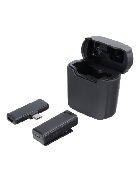 Microphone sans fil Tie pour Type C avec Case de chargement S11