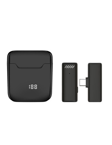 Microphone sans fil Tie pour Type C avec Case de chargement S11