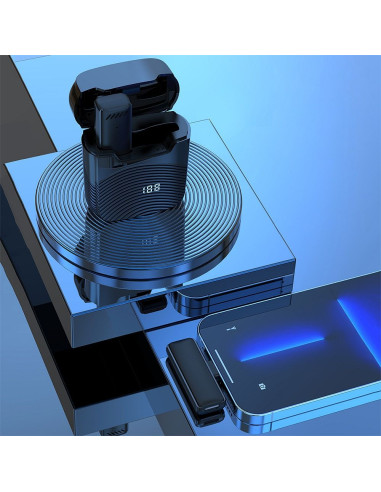 Microphone sans fil Tie pour Type C avec Case de chargement S11