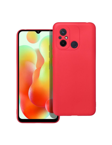 Coque SOFT pour XIAOMI Redmi 12C rouge