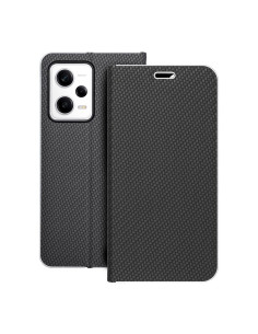 Etui LUNA Carbon pour XIAOMI Redmi NOTE 12 PRO 5G noir