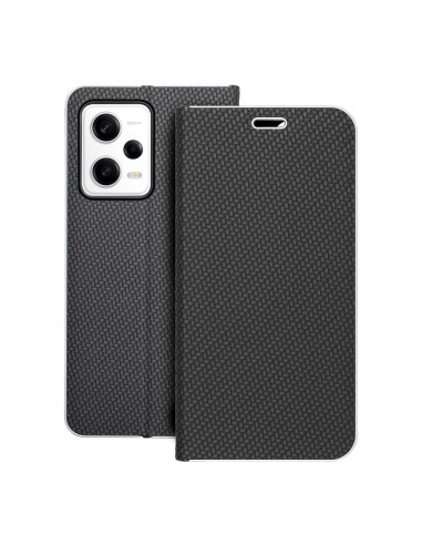 Etui LUNA Carbon pour XIAOMI Redmi NOTE 12 PRO 5G noir