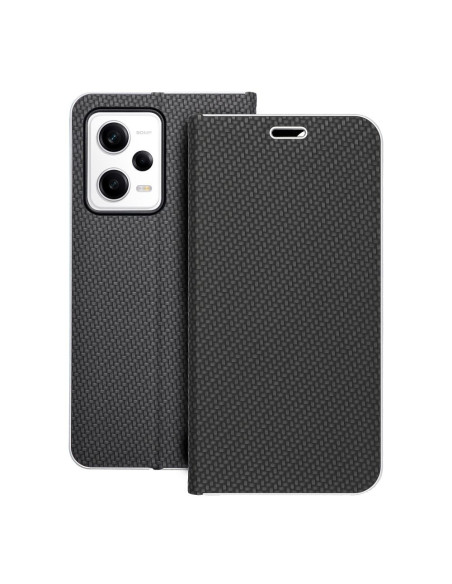 Etui LUNA Carbon pour XIAOMI Redmi NOTE 12 PRO 5G noir