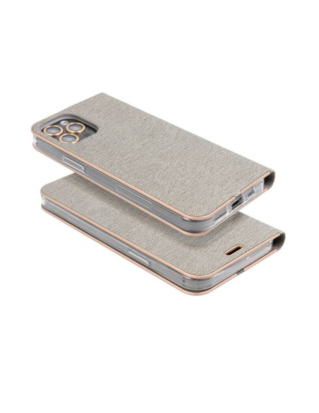 Etui Luna Book pour XIAOMI Redmi NOTE 12 5G grey
