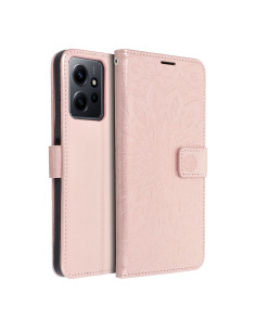 Etui MEZZO Book pour XIAOMI Redmi NOTE 12 4G mandala or-rose 2