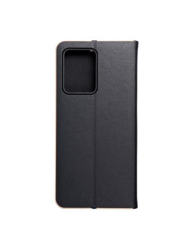 Etui Luna Book pour XIAOMI Redmi NOTE 12 PRO Plus 5G noir