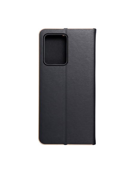 Etui Luna Book pour XIAOMI Redmi NOTE 12 PRO Plus 5G noir