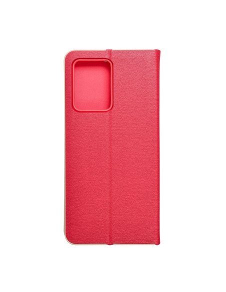 Etui Luna Book pour XIAOMI Redmi NOTE 12 PRO Plus 5G rouge