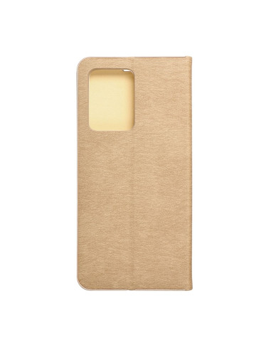 Etui Luna Book pour XIAOMI Redmi NOTE 12 PRO Plus 5G or