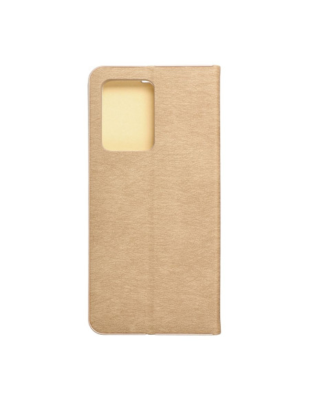 Etui Luna Book pour XIAOMI Redmi NOTE 12 PRO Plus 5G or
