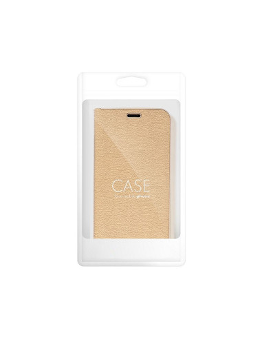 Etui Luna Book pour XIAOMI Redmi NOTE 12 PRO Plus 5G or