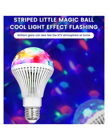 Ampoule LED Disco Mini Party Rotative E27 LBCRL