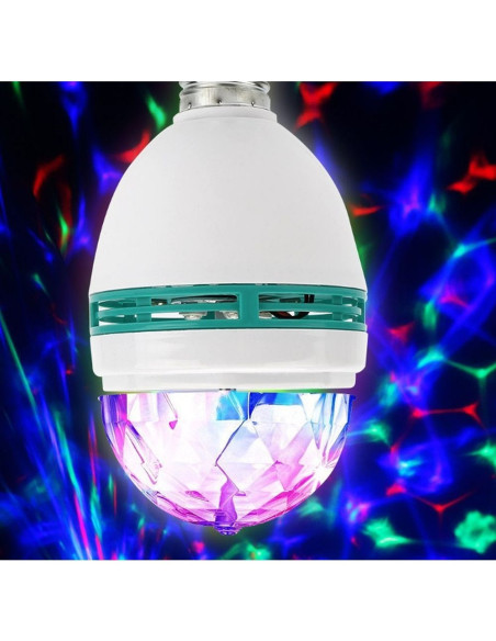Ampoule LED Disco Mini Party Rotative E27 LBMPL