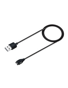 Câble de charge USB pour GARMIN FENIX 7, 6, 6X, 6S, 5, 5X, 5S, 5 Plus Vivoactive 3 smartwatch etc. HD24 1m. noir