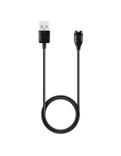 Câble de charge USB pour GARMIN FENIX 7, 6, 6X, 6S, 5, 5X, 5S, 5 Plus Vivoactive 3 smartwatch etc. HD24 1m. noir 2