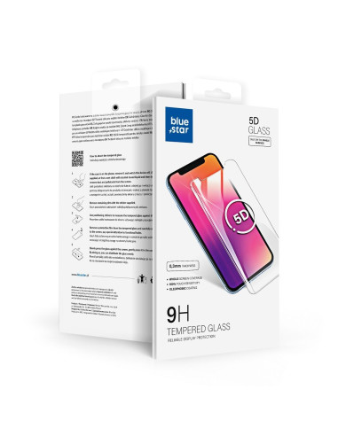 VERRE TREMPE Blue Star 5D - Honor 70 NOIR